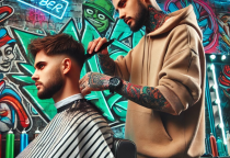 Tác động của văn hóa và nghệ thuật đường phố đến phong cách barber hiện đại