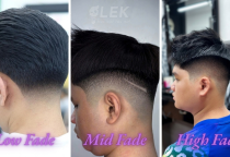 So s&aacute;nh Low Fade, Mid Fade V&agrave; High Fade