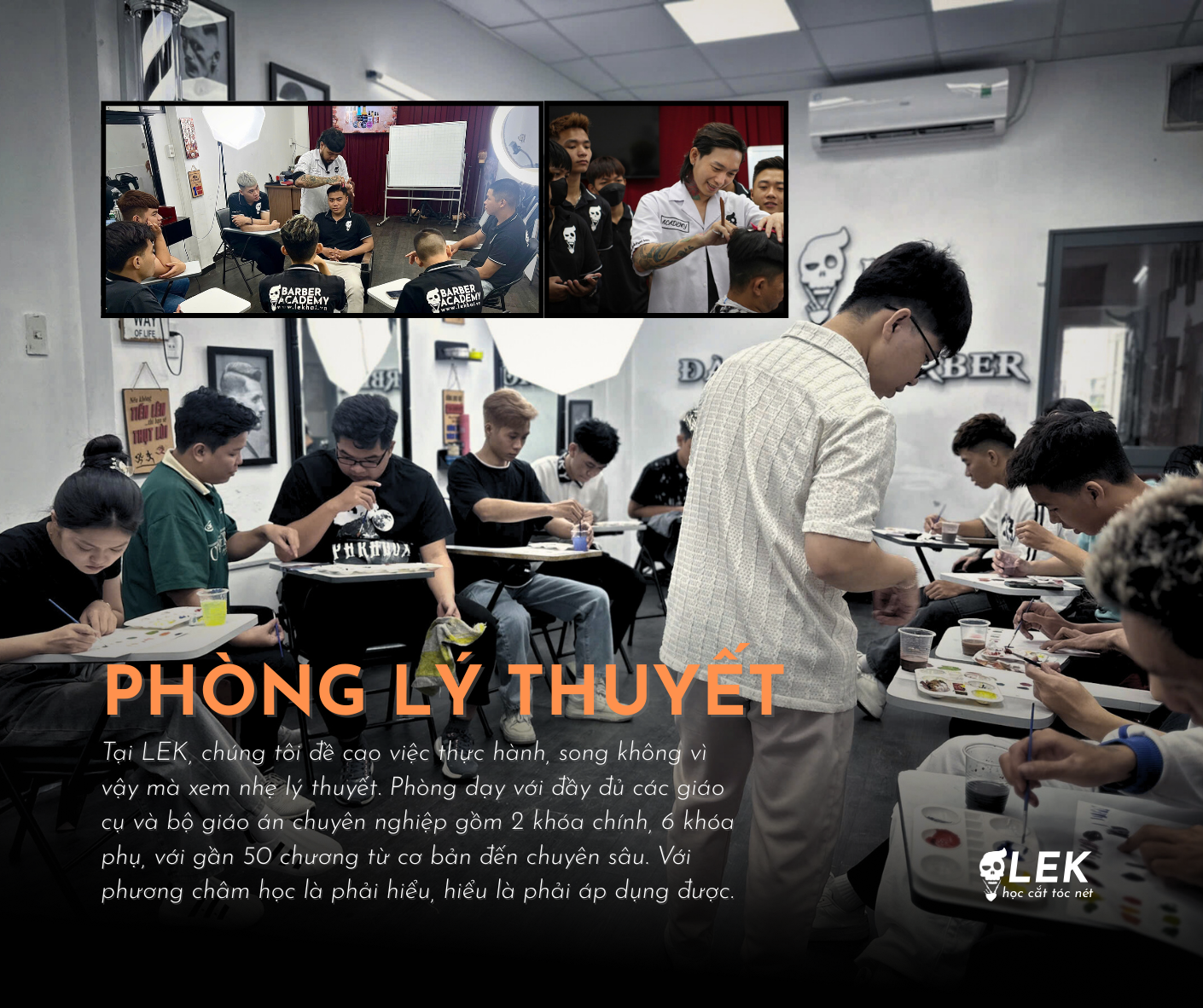 Khóa Học Cắt Tóc Nam