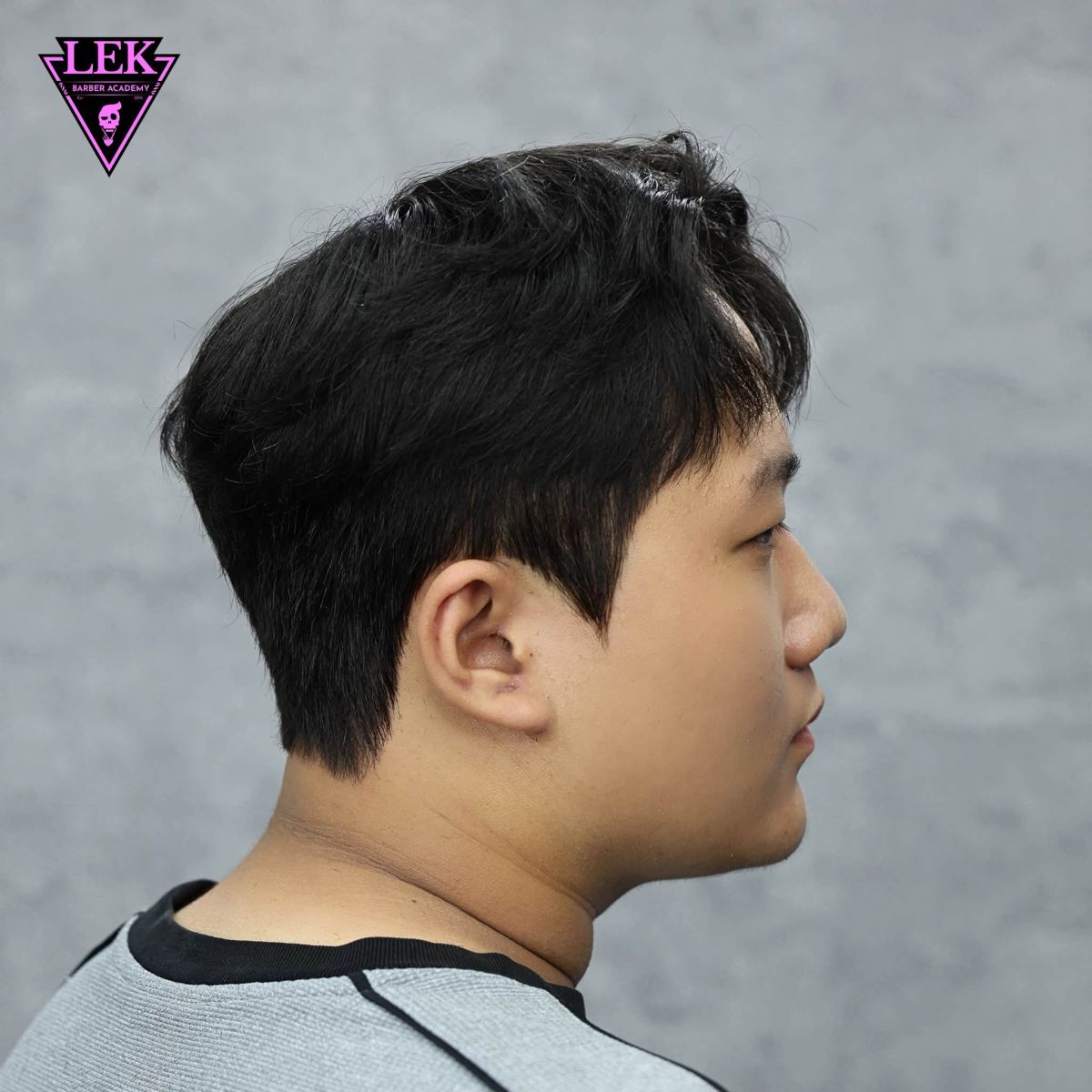 Kiểu tóc Comma Ép Side