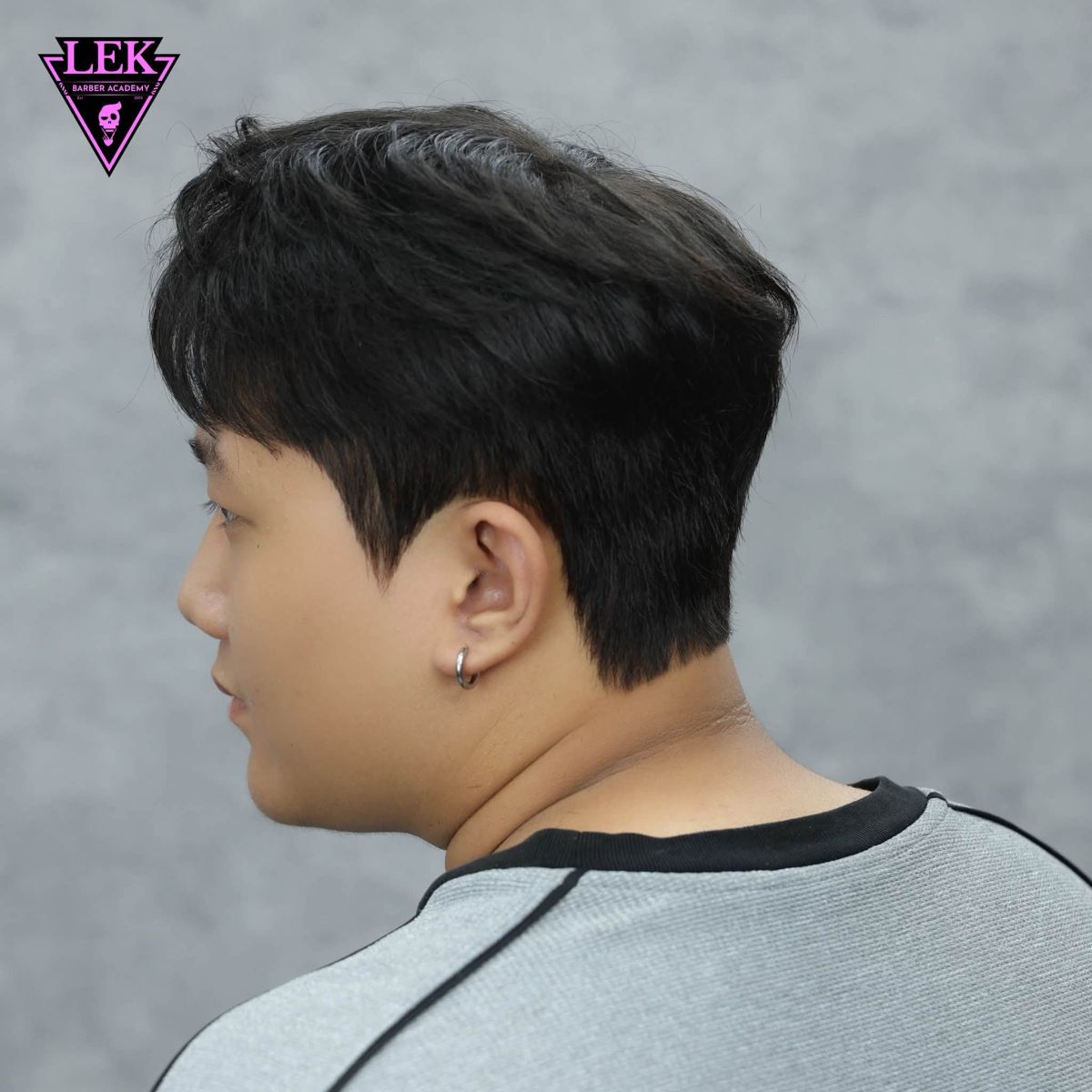 kiểu tóc Comma Ép Side