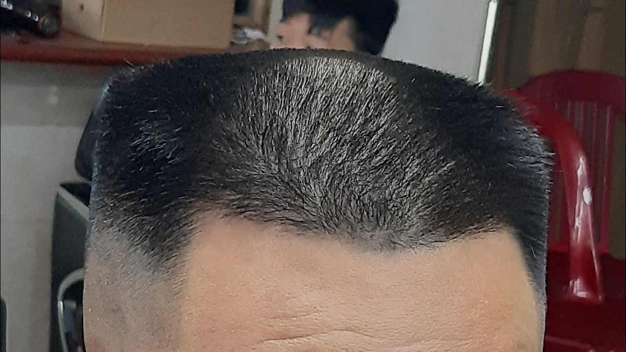 Cắt kiểu tóc đinh vuông