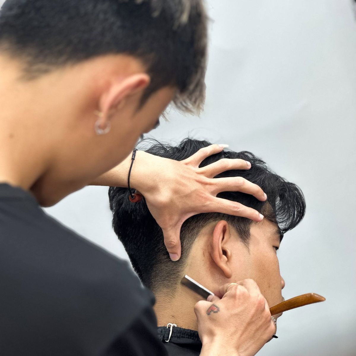 cách cạo viền