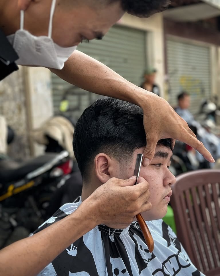 cách cạo viền