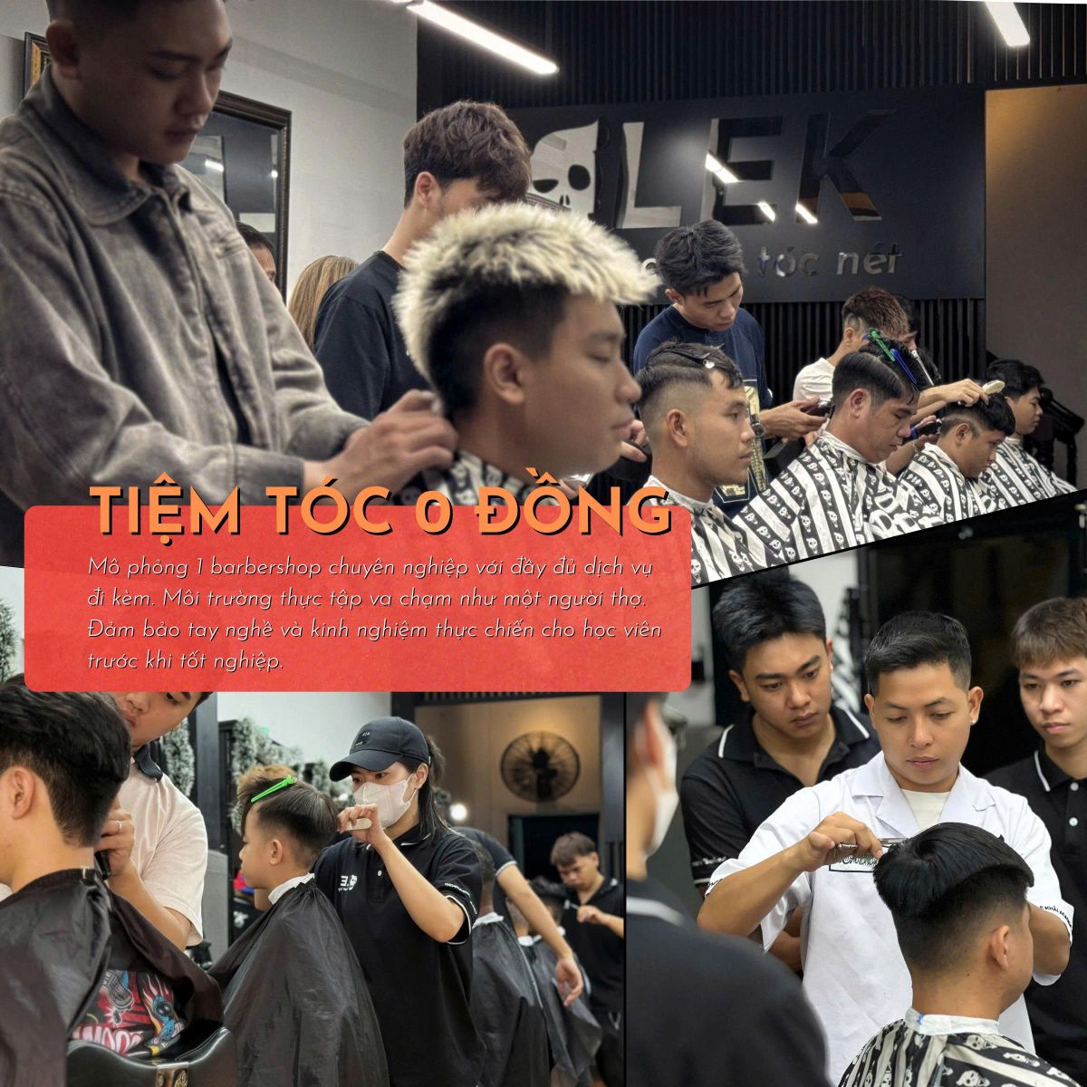 Học Cắt Tóc Nam 2026