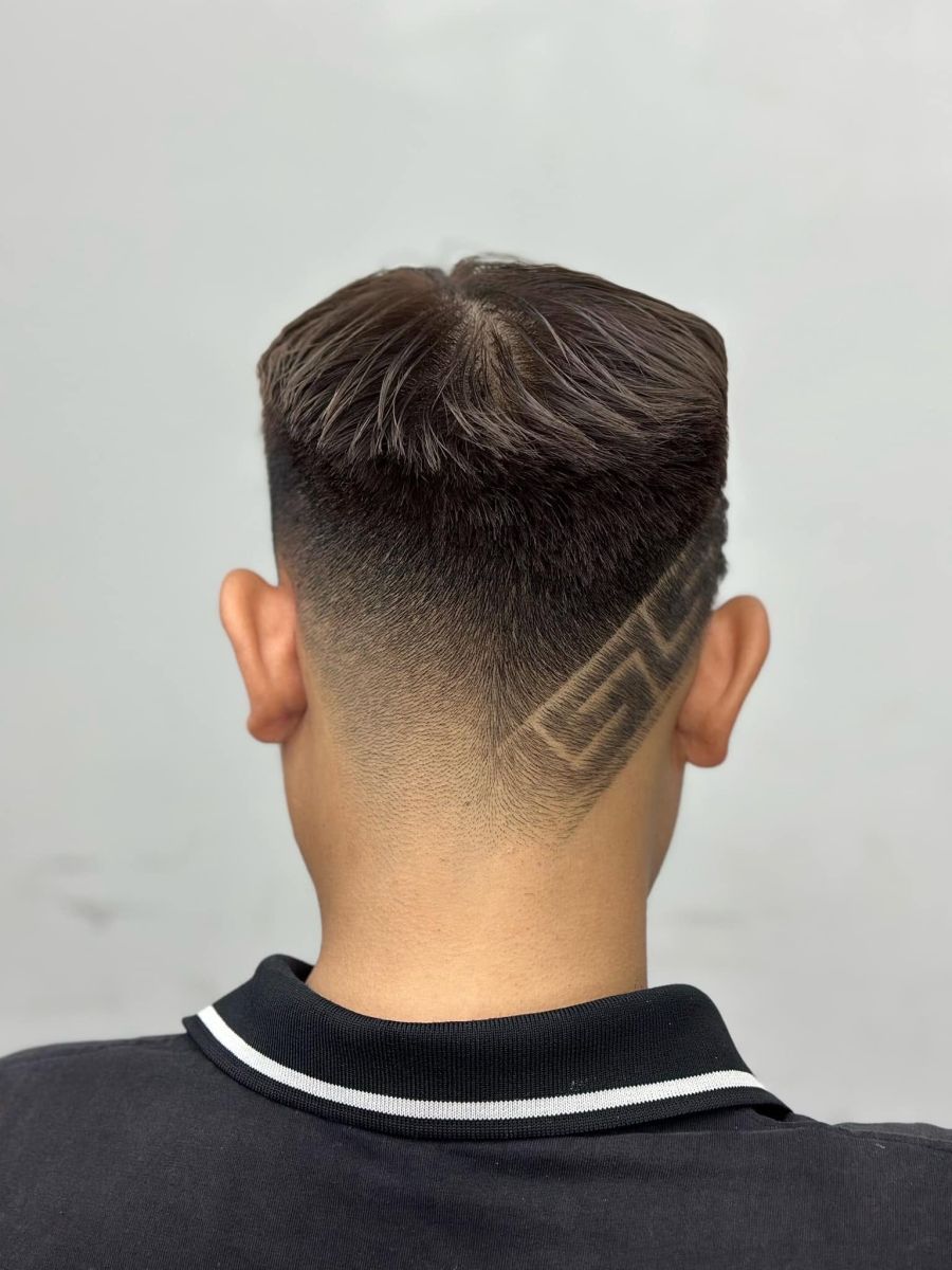 Low Fade kết hợp Hair Tattoo