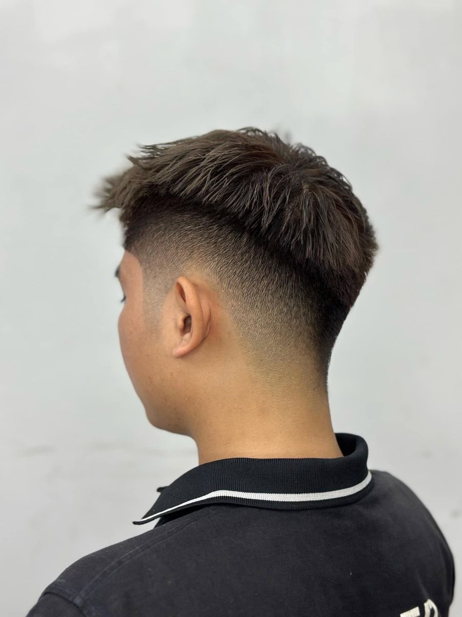 Low Fade kết hợp Hair Tattoo