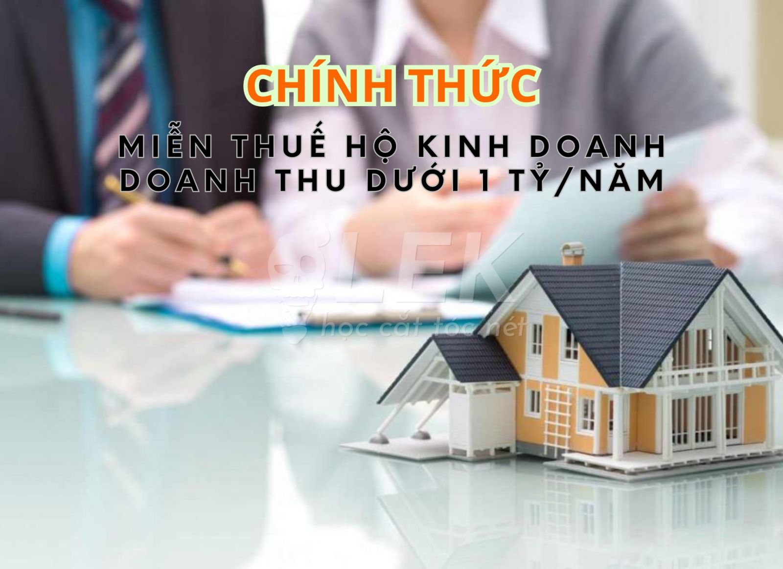 miễn thuế hộ kinh doanh dưới 1 tỷ