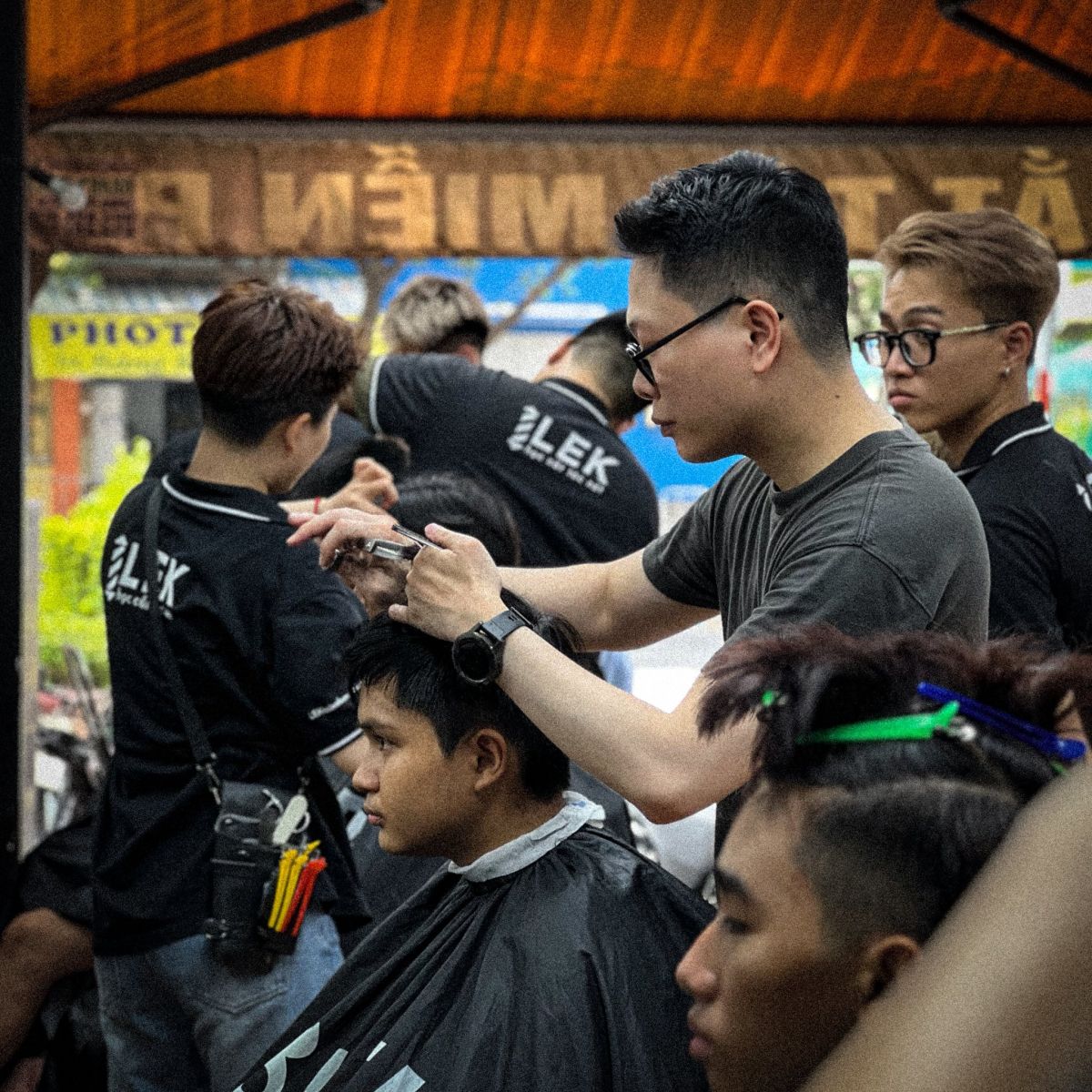 Thực hành cắt tóc