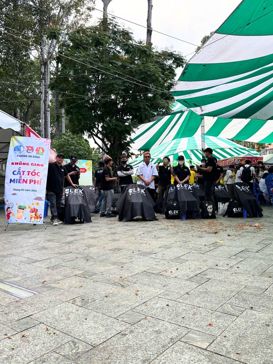 Cắt tóc miễn phí phường An Đông