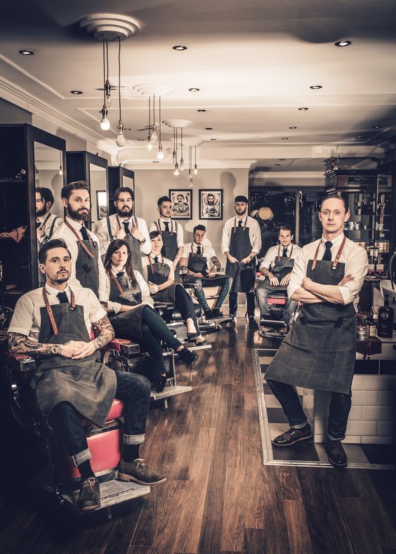 phong cách ăn mặc của barber