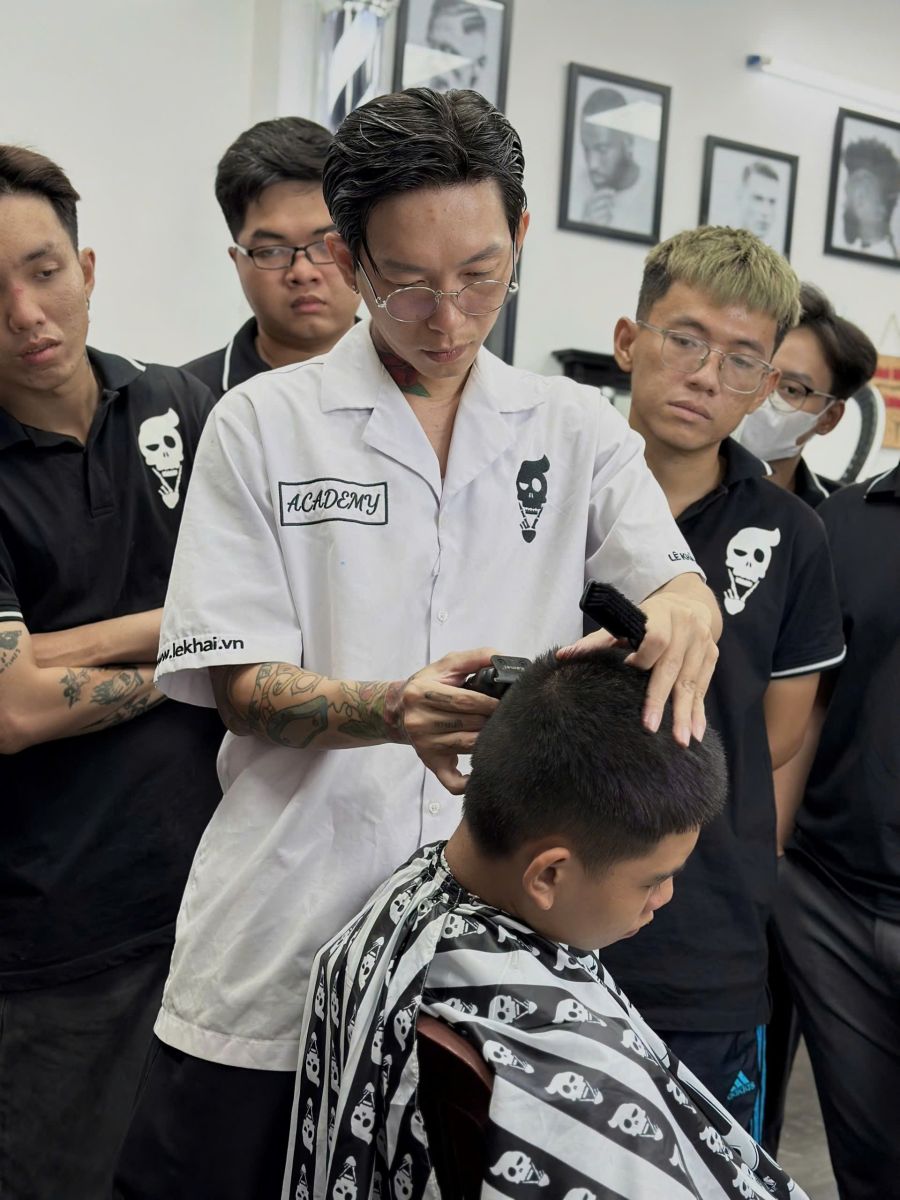 Học Cắt Tóc Nam