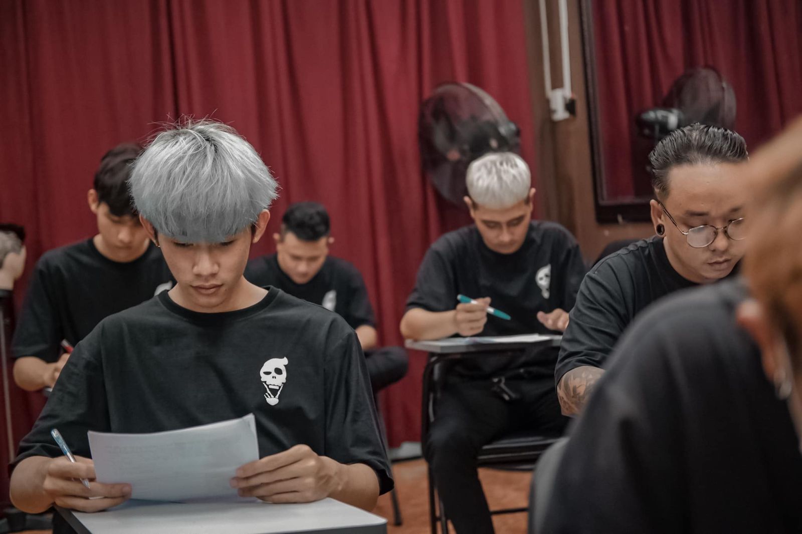 học cắt tóc
