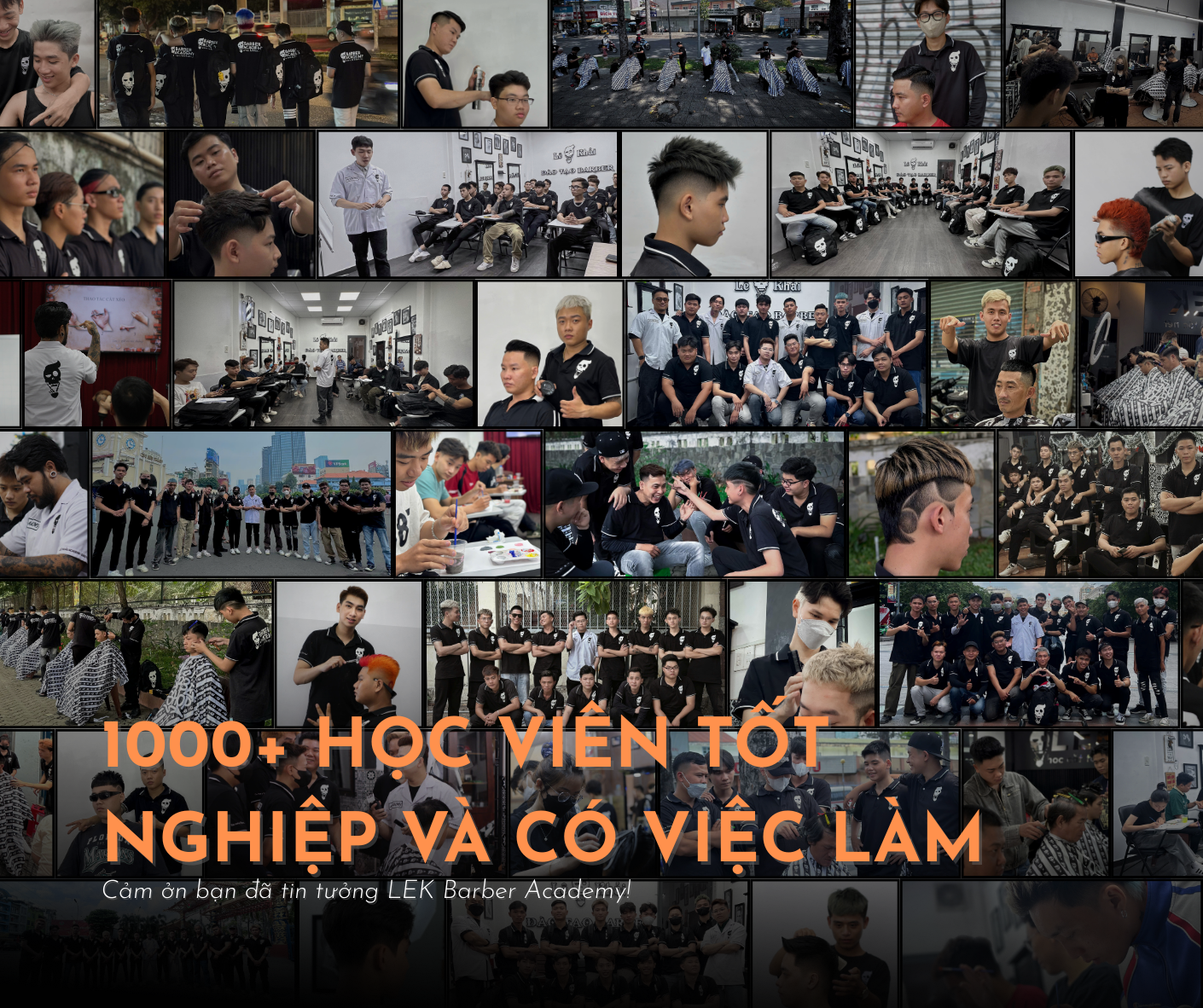 Học Cắt Tóc Nam