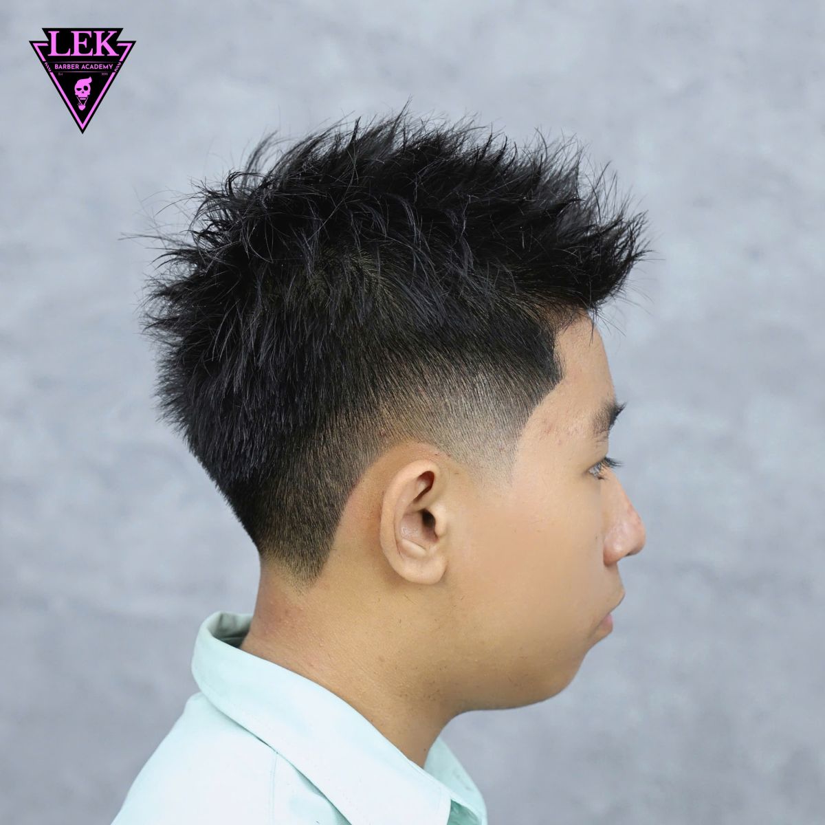 Kiểu tóc Spiky Quiff 