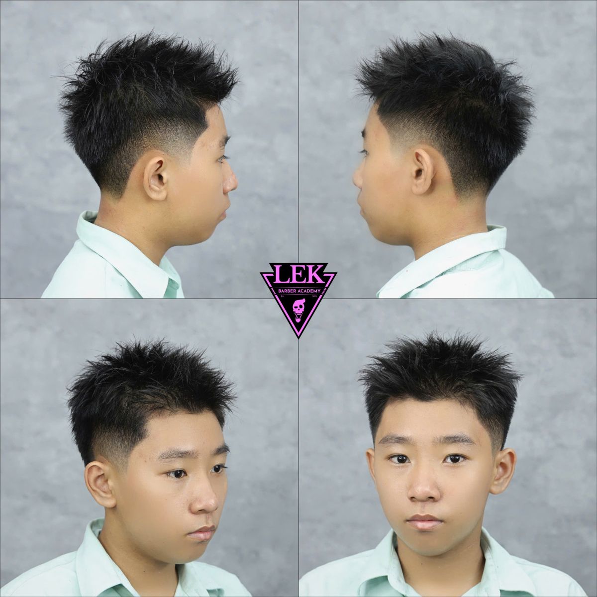 Kiểu tóc Spiky Quiff 