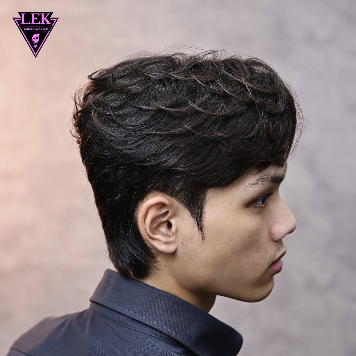 Side Part Mullet