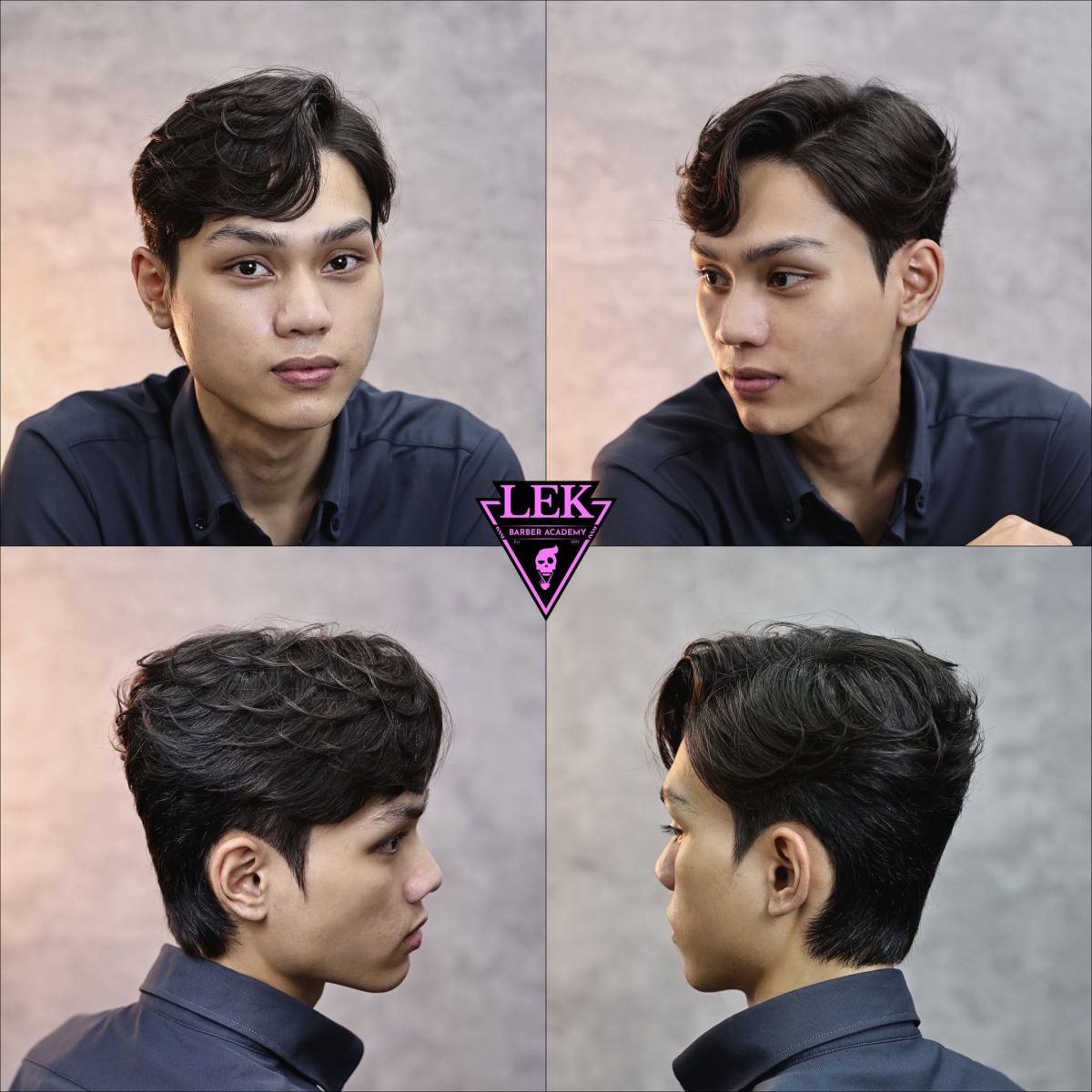 Side Part Mullet