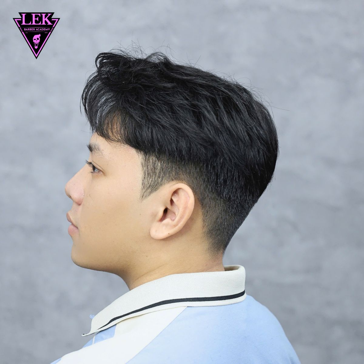 Side Part Textured