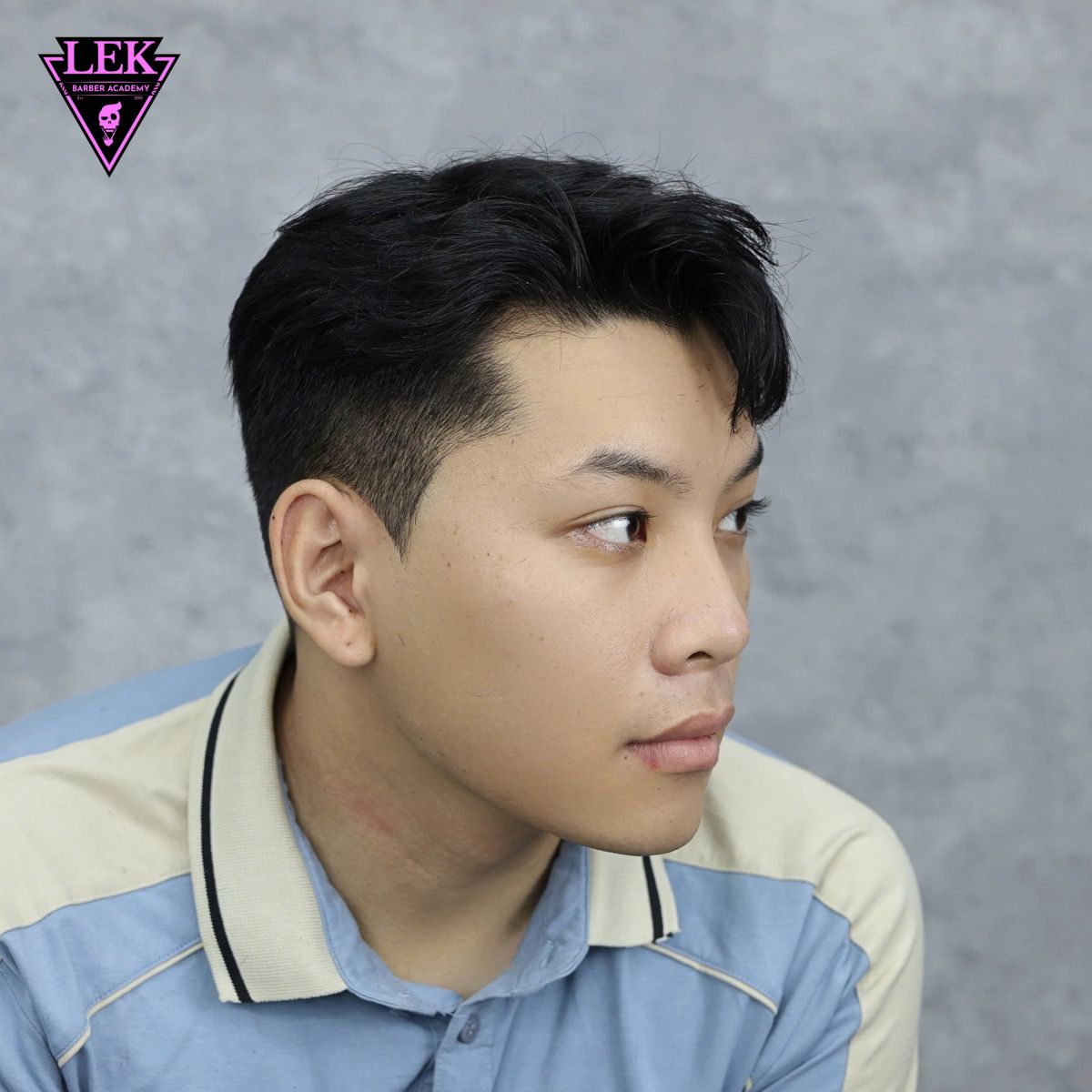 Side Part Textured