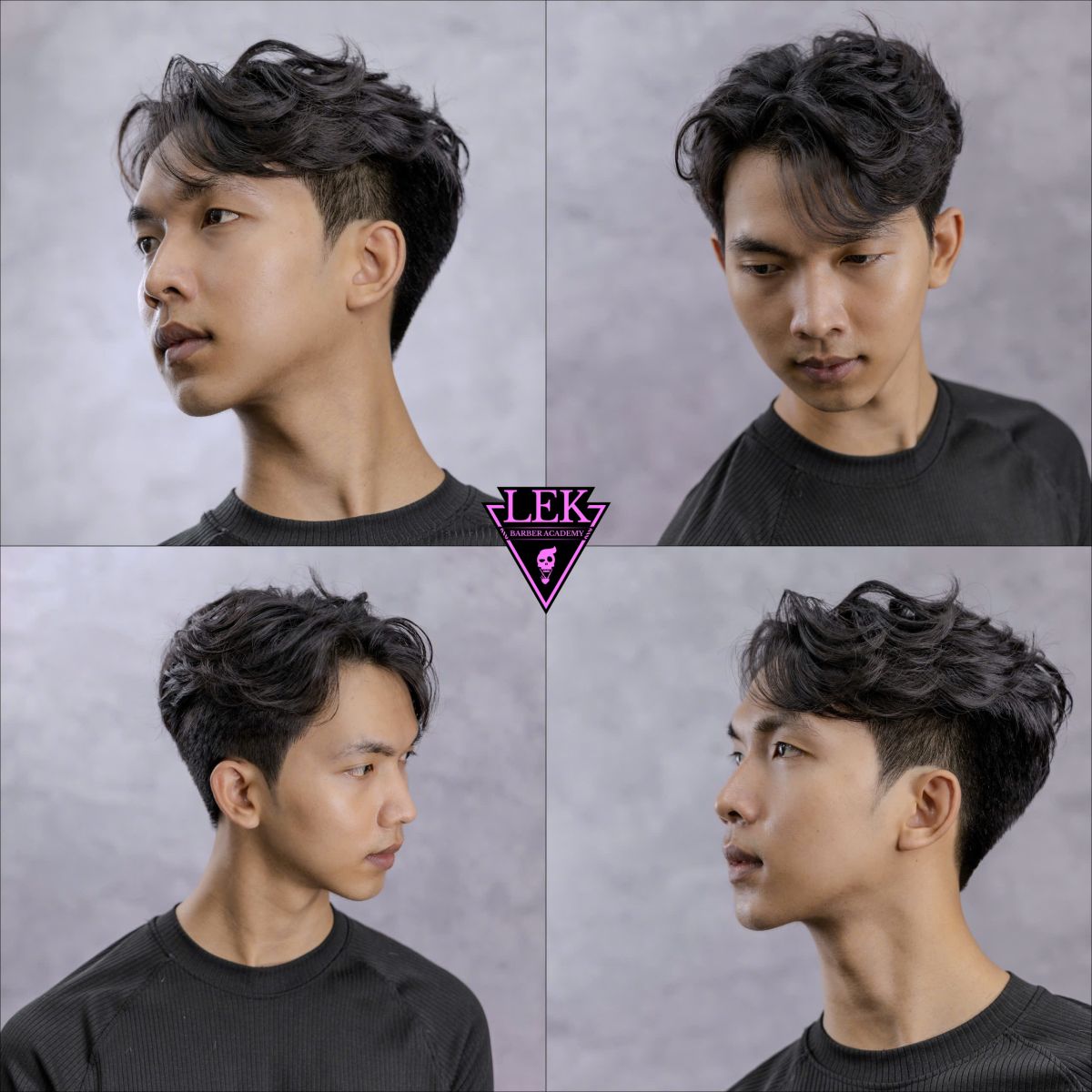 Kiểu Tóc Textured Comma Hair