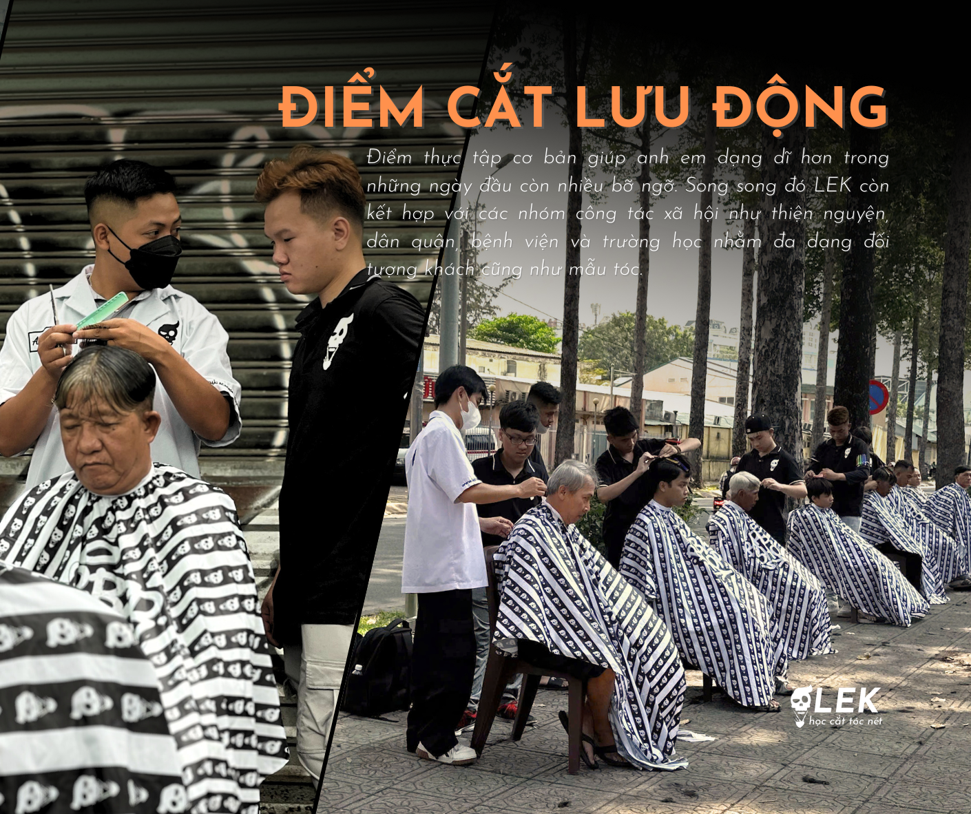 tiệm tóc 0 đồng