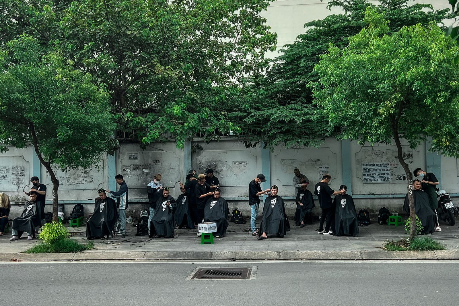 tiệm tóc 0 đồng